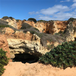 De prachtige natuur van Algarve