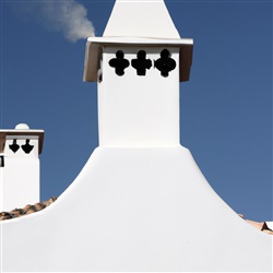 De Traditionele Architectuur van Algarve: De Schoorstenen van de Algarve Huizen